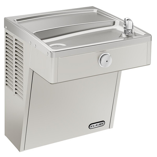 Elkay Cooler Wall Mount ADA Vandal-Resistant Filtered Refrigerated - Stainless - LVRC8S