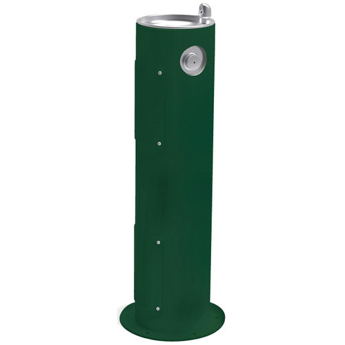 ELKAY  LK4400EVG Outdoor Drinking Fountain Pedestal Non-Filtered, Non-Refrigerated Freeze Resistant - Evergreen