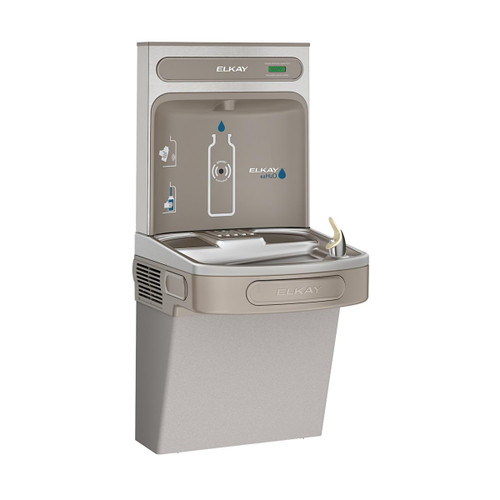 ELKAY  EZS8WSLK ezH2O Bottle Filling Station with Single ADA Cooler, Non-Filtered Refrigerated -Light Gray