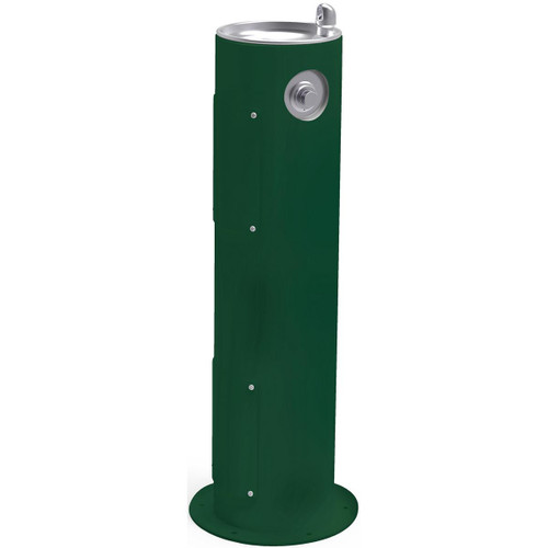 ELKAY  LK4400FRKEVG Outdoor Drinking Fountain Pedestal Non-Filtered, Non-Refrigerated Freeze Resistant - Evergreen