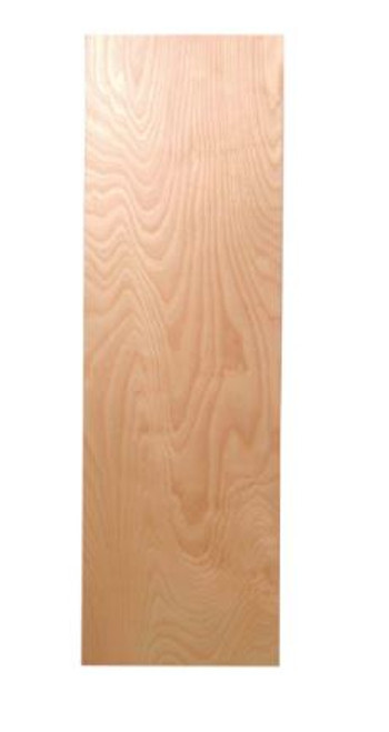 Iron-A-Way Replacement 15" x 52" Flat Maple Veneer Door For Iron-A-Way Built-In Ironing Centers