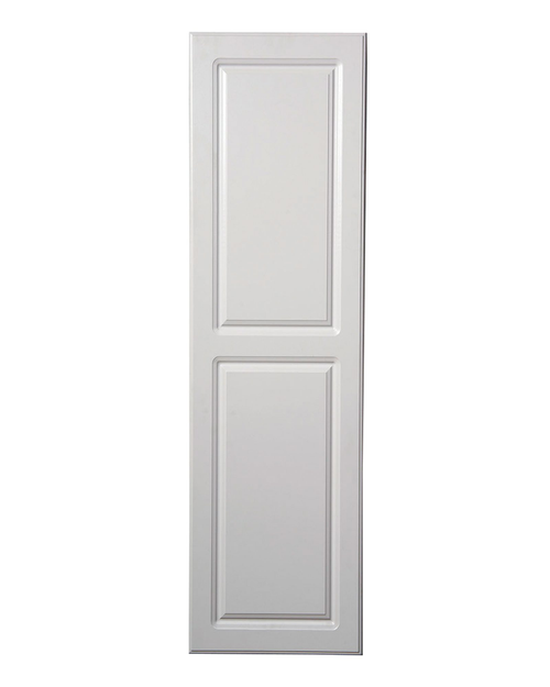 IRON-A-WAY Built In Wall Ironing Center 000756 15" x 60 5/8" RAISED PANEL White DOOR