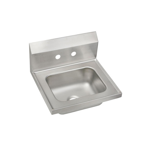 ELKAY  CHSB17162 Stainless Steel 16-3/4" x 15-1/2" x 13", Single Bowl Wall Hung Handwash Sink