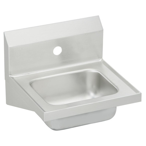 ELKAY  CHS17161 Stainless Steel 16-3/4" x 15-1/2" x 13", Single Bowl Wall Hung Handwash Sink