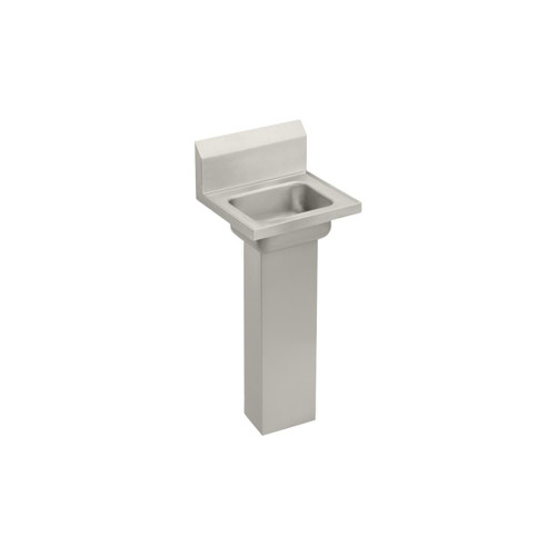 Elkay Stainless Steel 16-3/4" x 15-1/2" x 13", Single Bowl Wall Hung Handwash Sink - CHSP17160