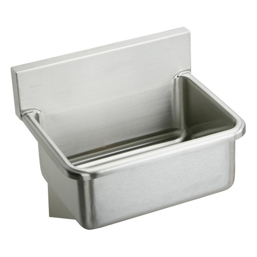 ELKAY EWS25200 Stainless Steel 25" x 19.5" x 10-1/2", Wall Hung Single Bowl Hand Wash Sink