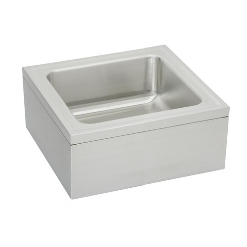 ELKAY  EFS2523C Stainless Steel 25" x 23" x 8" Single Bowl, Floor Mount Service Sink Package