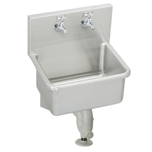 ELKAY  ESS2319C Stainless Steel 23" x 18-1/2" x 12, Wall Hung Service Sink Kit