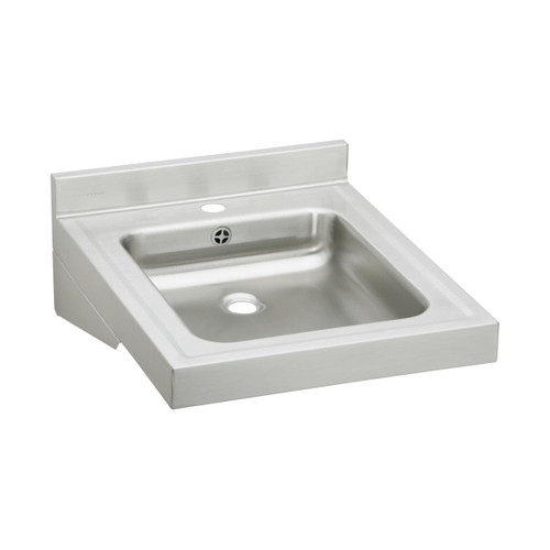 ELKAY WCLWO1923OSD1 Sturdibilt Stainless Steel 19" x 23" x 4", Wall Hung Single Bowl Lavatory Sink