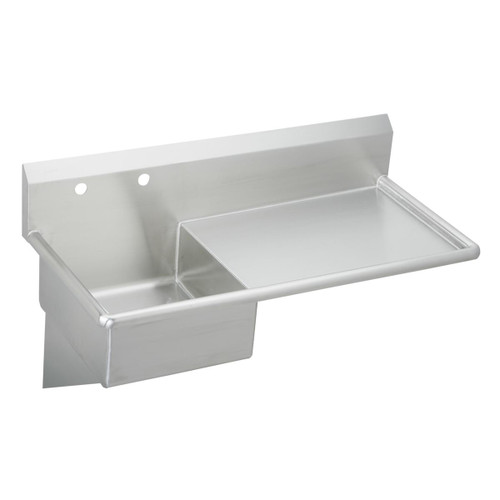 ELKAY ESS4924R2 Stainless Steel 49-1/2" x 24" x 10, Wall Hung Service Sink