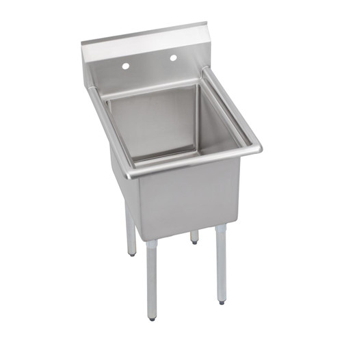 ELKAY  1C18X24-0X Dependabilt Stainless Steel 23" x 29-13/16" x 44-3/4" 16 Gauge One Compartment Sink with Stainless Steel Legs