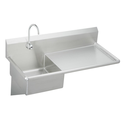Elkay Stainless Steel 49-1/2" x 24" x 10, Wall Hung Service Sink Kit - ESS4924RSACC