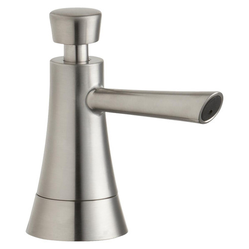 Elkay 2" x 4-3/4" x 3" Soap / Lotion Dispenser, Lustrous Steel (LS) - LK320LS