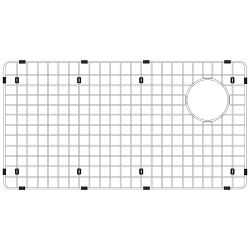 HamatUSA  SWG-OS-3016 29 1/2" x 15 1/2" Wire Grate/Bottom Grid