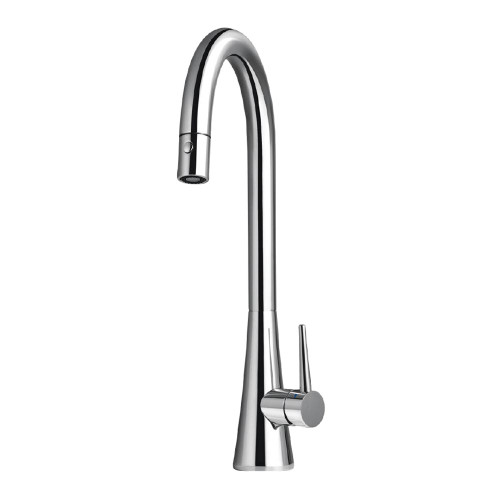 HamatUSA  SEPD-1000 PC Dual Function Pull Down Kitchen Faucet in Polished Chrome