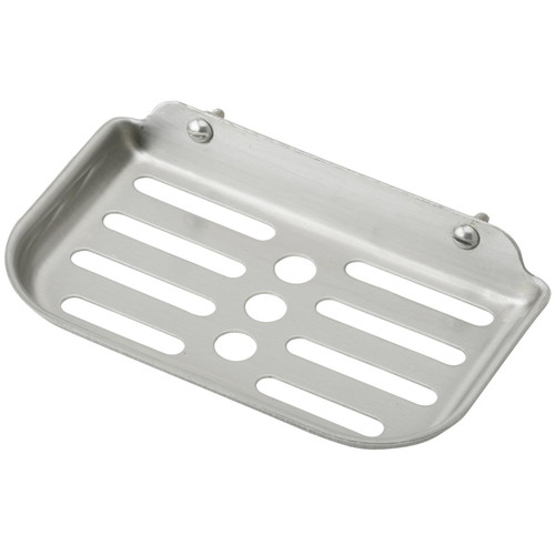 ELKAY  LK80 Stainless Steel Soap Dish for Back / Wall Mounting, 3-1/2" x 6"