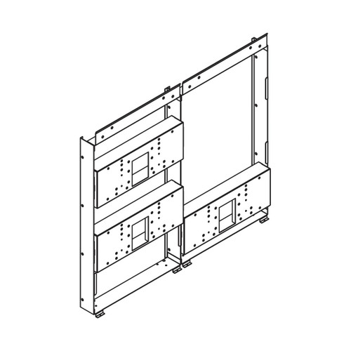 Elkay Mounting Frame for Bi-level In-wall Non-refrigerated Bottle Filling Stations With Integral Fountain - MFWS200