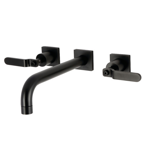 Kingston Brass KS6020KL Whitaker Wall Mount Tub Faucet, - Matte Black