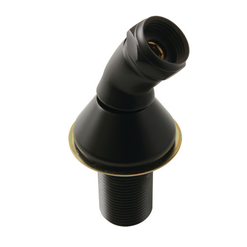 Kingston Brass KSHK50 Deck Mount Hand Shower Holder for Roman Tub Faucet, - Matte Black Kingston Brass KSHK50 Deck Mount Hand Shower Holder for Roman Tub Faucet, - Matte Black