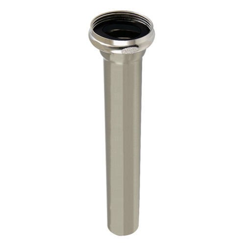 Kingston Brass Fauceture EVT8128 Possibility 1-1/2" to 1-1/4" Step-Down Tailpiece, 8" Length, - Brushed Nickel