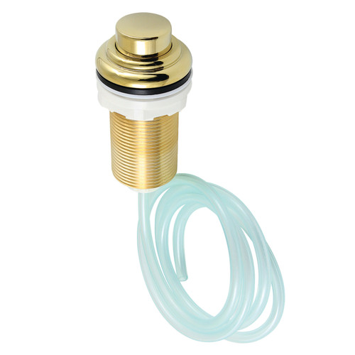 Kingston Brass KAT212 Gourmetier Garbage Disposal Air Switch Button, - Polished Brass