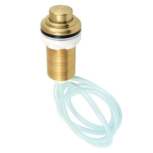 Kingston Brass KAT217 Gourmetier Garbage Disposal Air Switch Button, - Brushed Brass