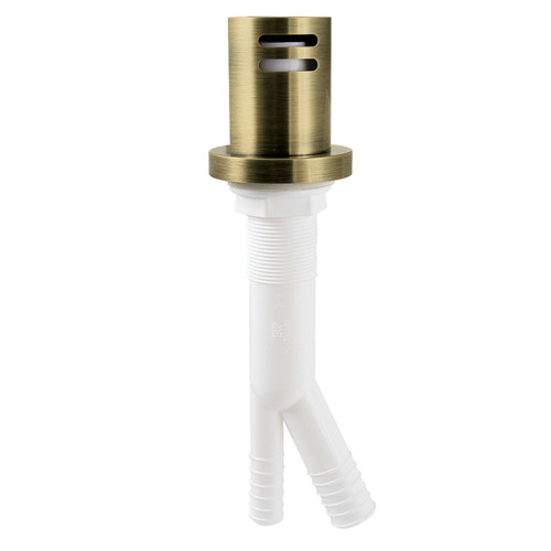 Kingston Brass KA821AB Trimscape Dishwasher Air Gap, - Antique Brass