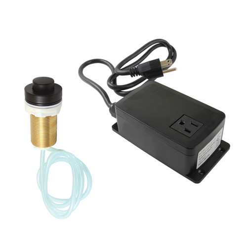 Kingston Brass KAMSK215 Gourmetier Single Outlet Garbage Disposal Air Switch Kit, - Oil Rubbed Bronze