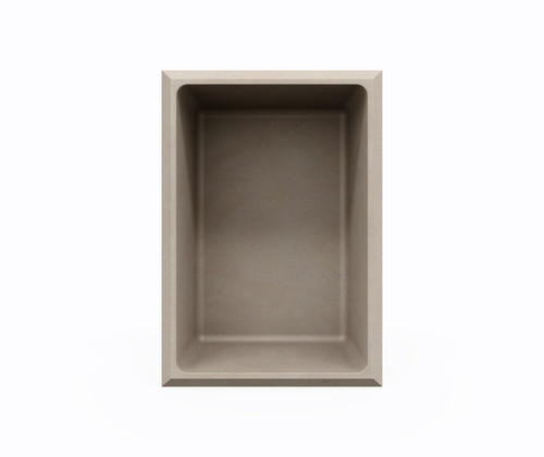 Swanstone AS01075.218 Recessed Bathroom Shelf in Limestone - 10-3/4" H x 7-1/2" W
