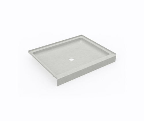 Swanstone SF03442MD.226 34 x 42 Alcove Shower Pan with Center Drain - Birch