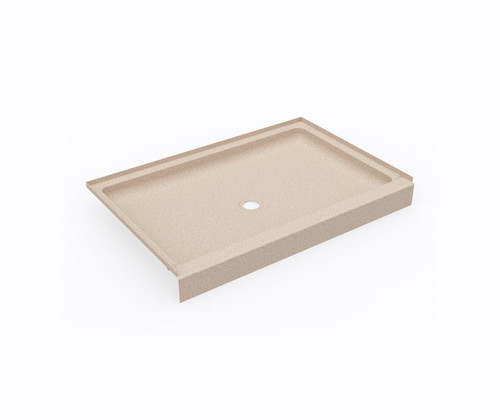 Swanstone SF03248MD.040 32 x 48  Alcove Shower Pan with Center Drain in Bermuda Sand