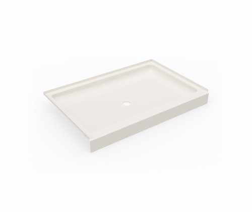 Swanstone 32 x 48 Alcove Shower Pan with Center Drain in Bisque - SF03248MD.018