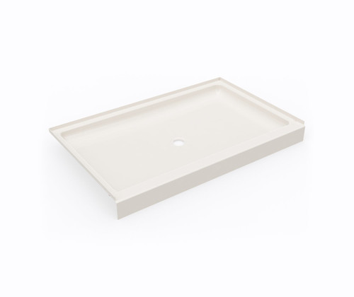 Swanstone SF03454MD.018 34 x 54  Alcove Shower Pan with Center Drain in Bisque
