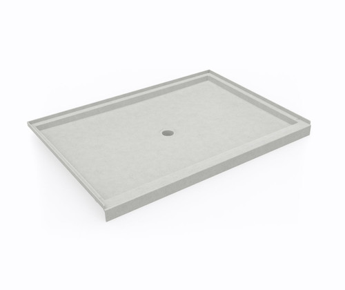 Swanstone SF04260MD.226 42 x 60 Alcove Shower Pan with Center Drain Birch