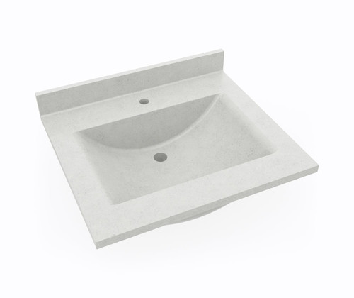 Swanstone Contour 22 x 25 Single Bowl Vanity Top in Birch - CV02225.226