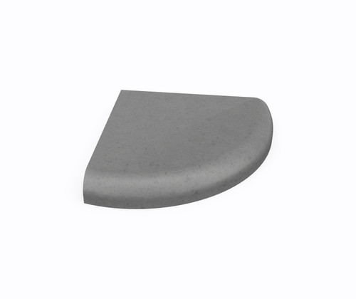 Swanstone Corner Soap Shelf in Ash Gray - ES20000.203