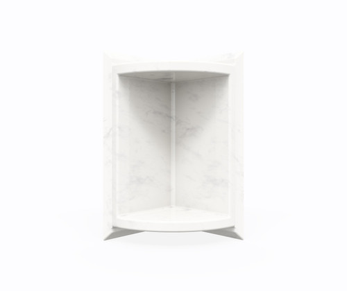 Swanstone SS07211.221 Corner Soap Dish in Carrara