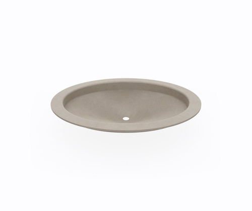 Swanstone ULAD01913.218 13 x 19 Undermount Single Bowl Sink in Limestone