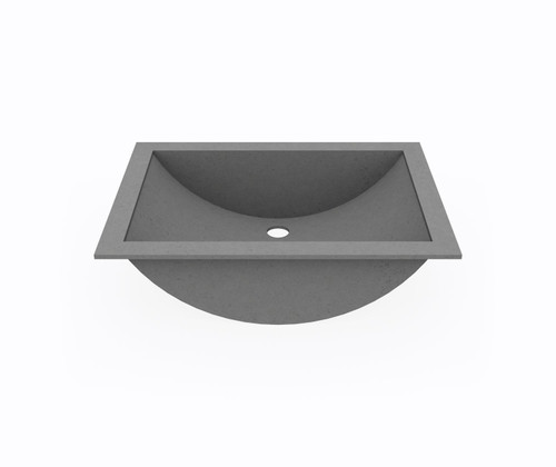 Swanstone 13 x 19 Undermount Single Bowl Sink in Ash Gray - UC01913.203