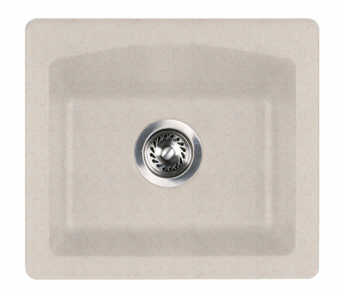 Swanstone 16 x 18 Granite Undermount Or Drop-In Bar Sink in Granito - QZ01816BS.076