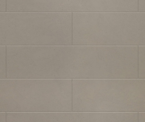 Swanstone 32 x 62 x 84 Modern Subway Tile Glue up Shower Wall Kit in Limestone - MSMK843262.218