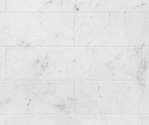 Swanstone MSMK963662.221 36 x 62 x 96  Modern Subway Tile Glue up Shower Wall Kit in Carrara
