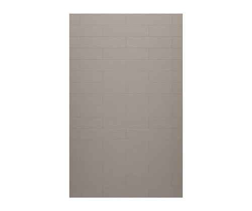 Swanstone  MSMK7230.212 30 x 72  Modern Subway Tile Glue up Bathtub and Shower Single Wall Panel in Clay