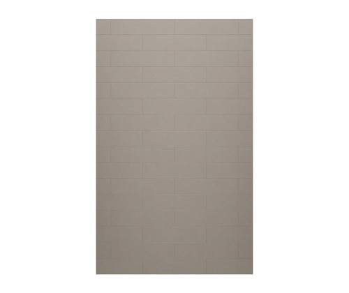 Swanstone  MSMK7232.212 32 x 72  Modern Subway Tile Glue up Bathtub and Shower Single Wall Panel in Clay