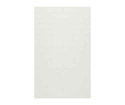 Swanstone  MSMK7236.226 36 x 72  Modern Subway Tile Glue up Bathtub and Shower Single Wall Panel in Birch