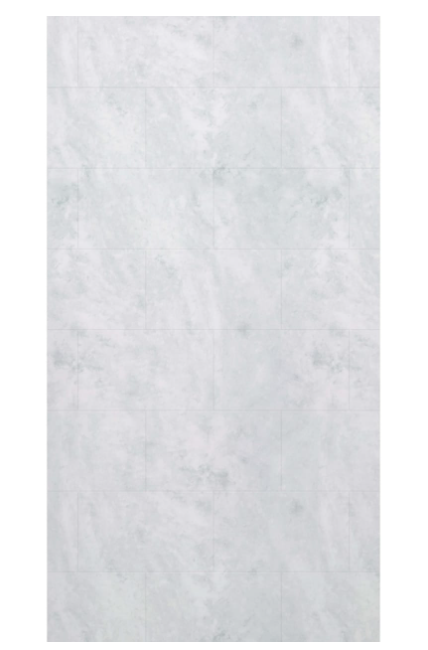 Swanstone 38 x 72 Traditional Subway Tile Glue up Bathtub and Shower Single Wall Panel in Ice - TSMK7238.130