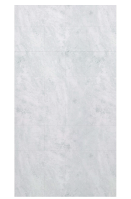 Swanstone 42 x 72 Traditional Subway Tile Glue up Bathtub and Shower Single Wall Panel in Ice - TSMK7242.130