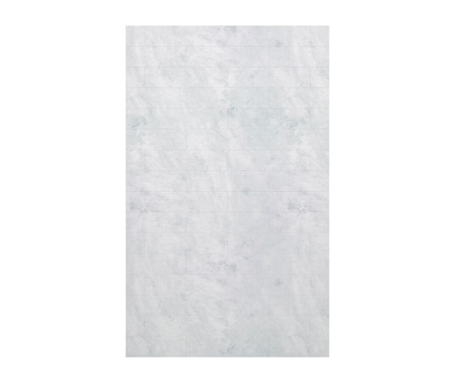 Swanstone 32 x 84 Modern Subway Tile Glue up Bathtub and Shower Single Wall Panel in Ice - MSMK8432.130