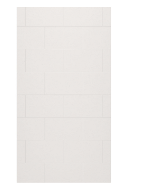 Swanstone  TSMK8450.226 50 x 84  Traditional Subway Tile Glue up Bathtub and Shower Single Wall Panel in Birch