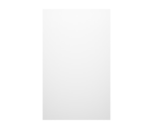 Swanstone 48 x 96 Smooth Glue up Bathtub and Shower Single Wall Panel in White - SS0489602.010